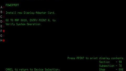 MAME WIP: IBM Displaywriter word processor (1980) -- diagnostics disk