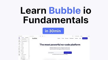Bouw je eerste webapp in 30 MINUTEN (geen codering vereist!) met Bubble.io