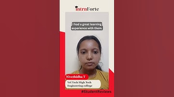 Nivethidha T | Data Science & Python Course Graduate | IntrnForte Student Success Story