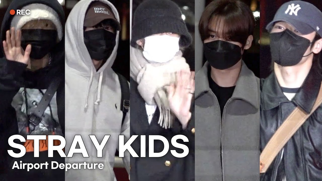 스트레이키즈(Stray Kids) 인천공항 출국 | Stray Kids Airport Departure