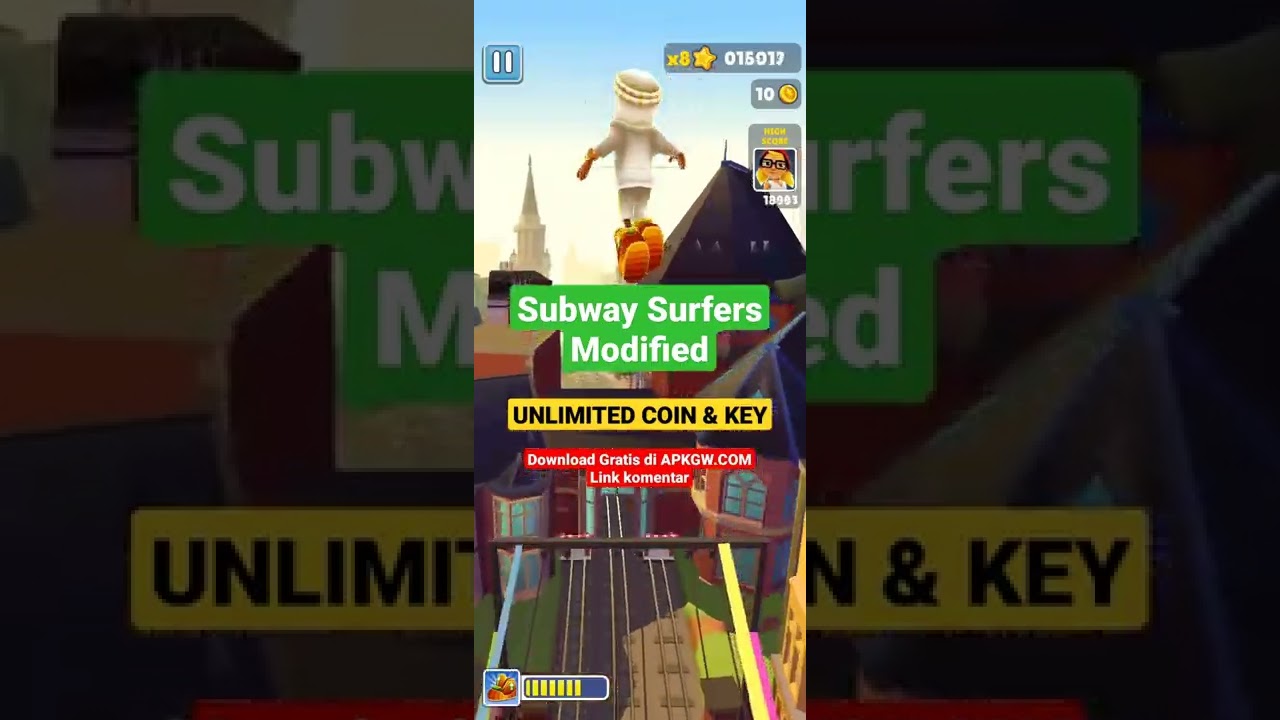 Subway Surfers v2.25.2 Advanced Mod Menu [GodMod, Unlimited