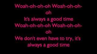 Video thumbnail of "Good Time  -Owl City ft. Carly Rae Jepsen Cover by Alex Goot!!!!♥ Lyrics"