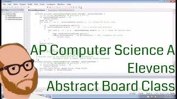 Computer Science AP - Elevens - Abstract Board Class