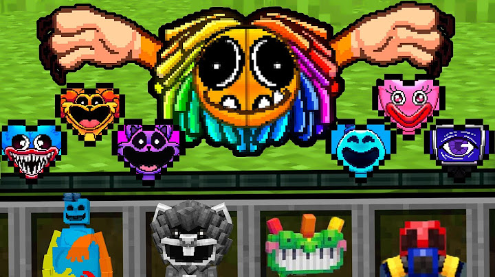 Minecraft PERO hay CORAZONES de POPPY PLAYTIME 4