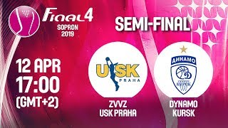 LIVE 🔴 - ZVVZ USK Praha v Dynamo Kursk