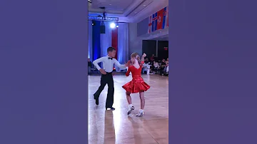 Olivia 7 Nikita 8 Dance Chacha Jul 3 2022 Manhattan Dance Championship NYC 