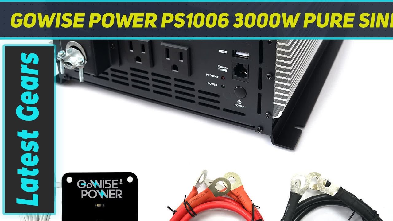 GoWISE Power PS1006 3000W Pure Sine Wave - Short Review