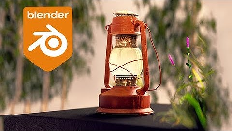 Time-Traveling Craftsmanship: Antique Lamp 3D Modeling Timelapse