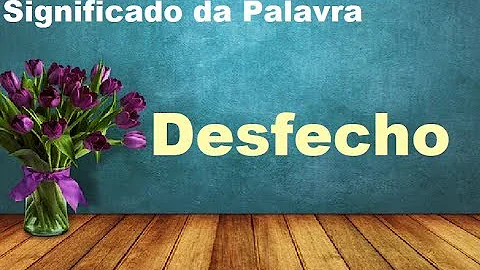 O que é o desfecho de um texto?