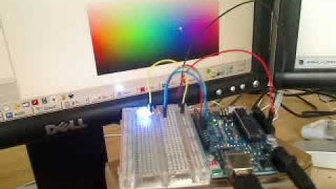 Arduino ColorPicker Test
