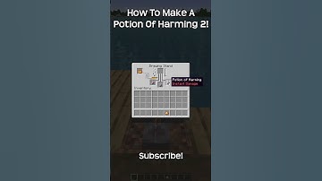 How To Make A Potion Of Harming 2 In Minecraft!