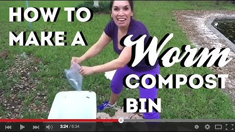 How I Made My First Worm Compost Bin by @JenKnoedl  #diy #gardening