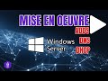 Windows server  mise en oeuvre adds dns et dhcp