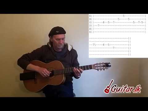 Mal Mitak Thiyanna Guitar Lesson Youtube