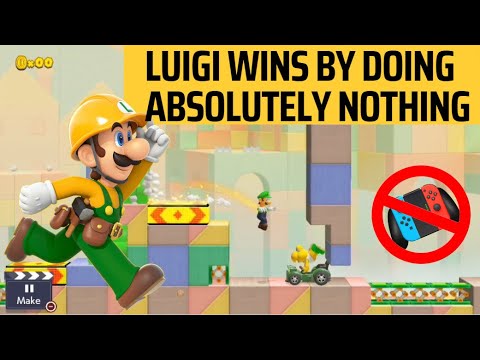 Luigi Wins By Doing Absolutely Nothing on Super Mario Maker 2 Play Time ...