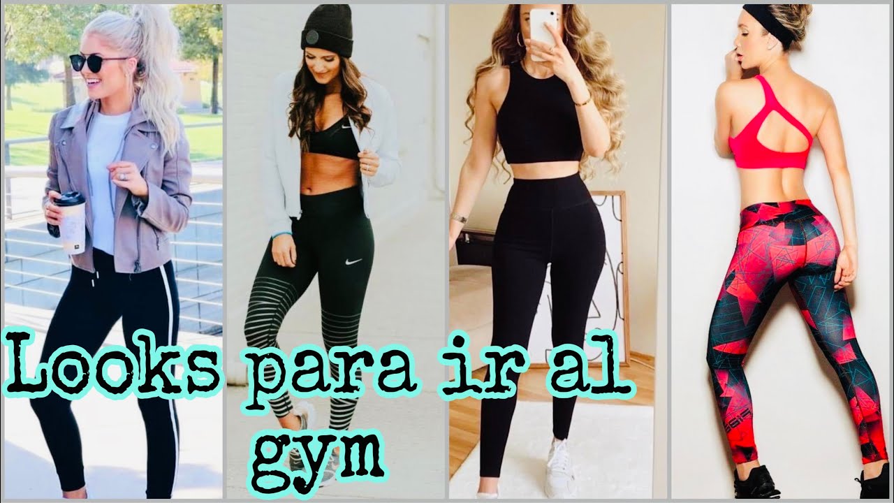 COMO vestir PARA IR AL GYM OUTFITS DEPORTIVOS ? - YouTube