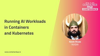 Famous Running AI Workloads in Containers and Kubernetes - Kevin Klues Net Worth