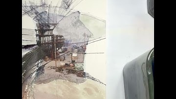 Intuitive Encaustic collage for Encaustic painting