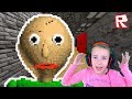 ПОБЕГ ОТ БАЛДИ! ЗЛОЙ УЧИТЕЛЬ BALDI в ROBLOX