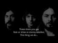 Pink Floyd -  Louder than Words   with  LYRICS