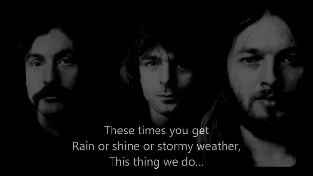 Pink Floyd - ' Louder than Words ' with LYRICS