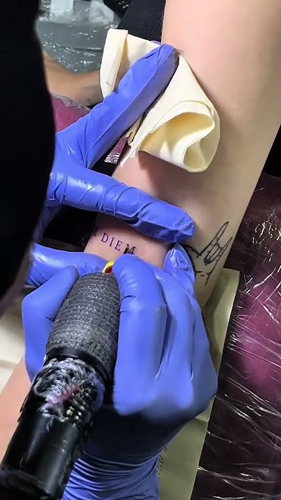 Proses Tatto Arlida Putri Jii 🔥🔥❤️❤️
