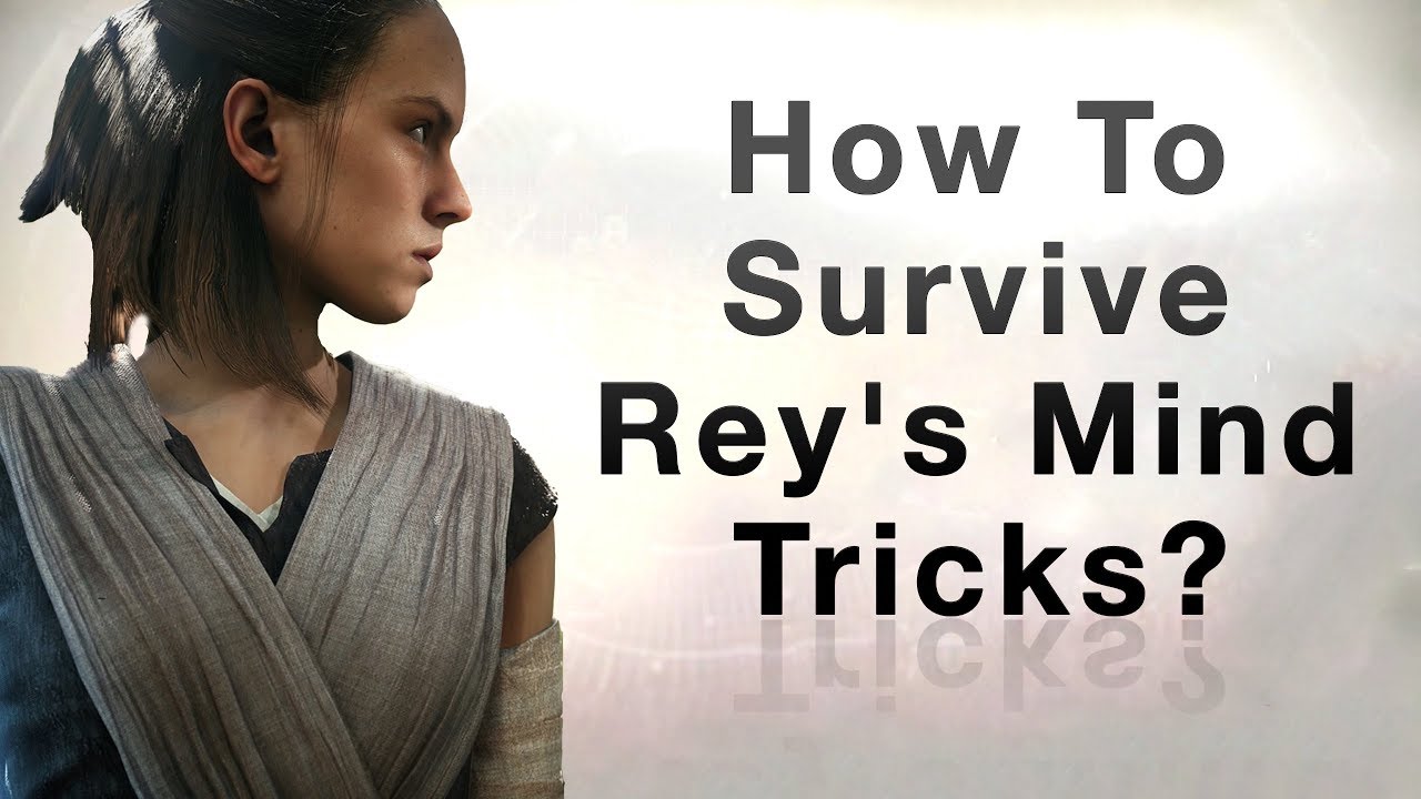 Star Wars Battlefront 2 How To Survive Rey's Mind Trick Ability YouTube