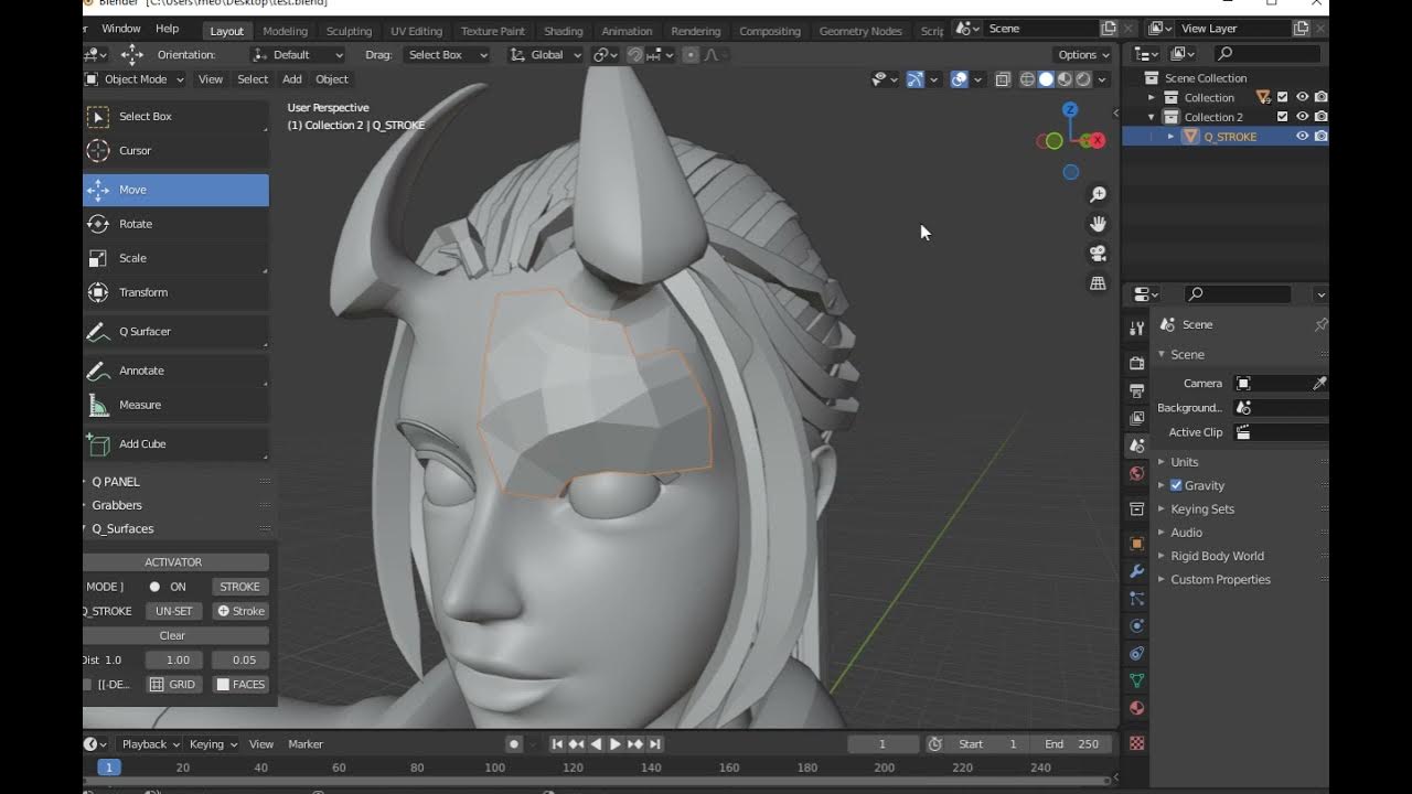 Blender wip Custom Surfacer addon ( retopology tool ) YouTube