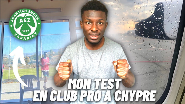 I did a test at a professional football club (English subtitles)