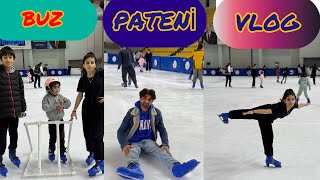Babam Çok Kötü Düştü. Buz Pateni̇ne Gi̇tti̇k.
