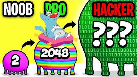 NOOB vs PRO vs HACKER | In Blob Merge 3D | With Oggy | B8 Gamer