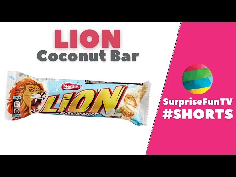 Видео: NEW Lion Coconut Bar #Shorts