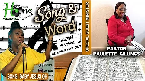 Song And Word with Pastor Paulette Gillings (Baby ...