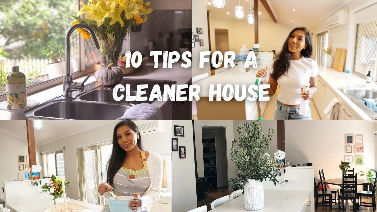 10 TIPS/HABITS FOR KEEPING A CLEAN HOUSE YouTube