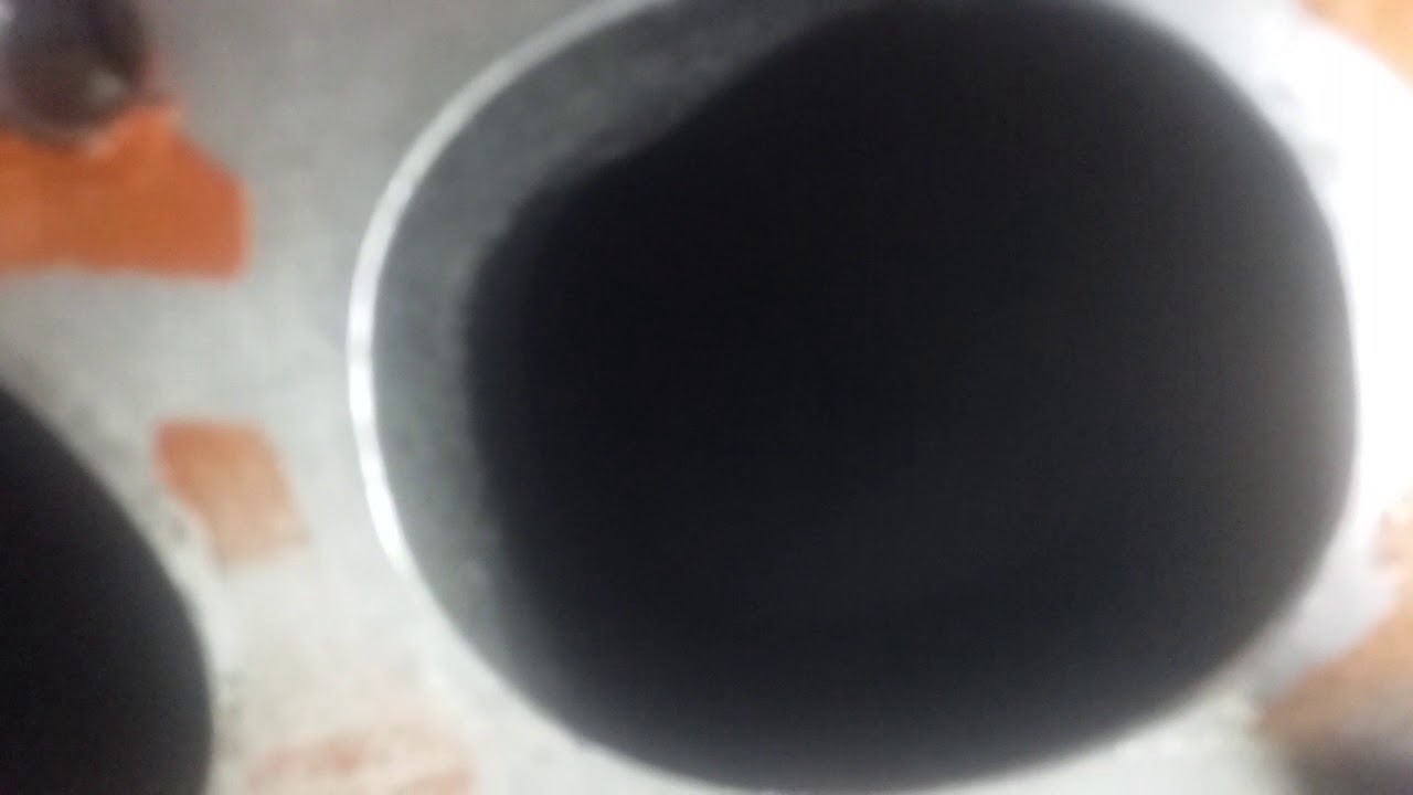 Hole in exhaust port YouTube