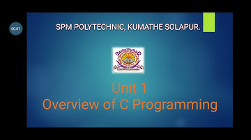 #EJ2I-CPR- UNIT 1-#1.1STRUCTURE OF C PROGRAM