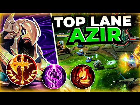 TOP LANE'DE AZIR NASIL OYNANIR?