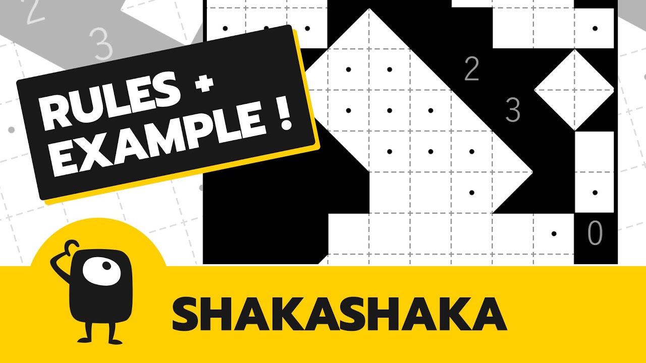 How to solve Shakashaka puzzles (rules + example puzzle) - YouTube