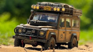 Camel Trophy Scale Rc Adventure Land Rover D110 Brx02 Rc Offroad 4X4