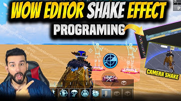 HOW TO ADD SHAKE EFFECT IN WOW MODE | WOW MAP CAMERA SHAKE