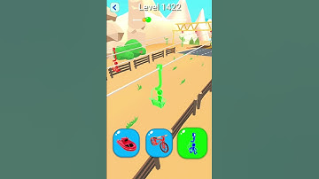 Shape Shifting 2 GAMEPLAY Level No -1422 Walkthrough - New Update Car Racing #Shorts #ShapeShifting