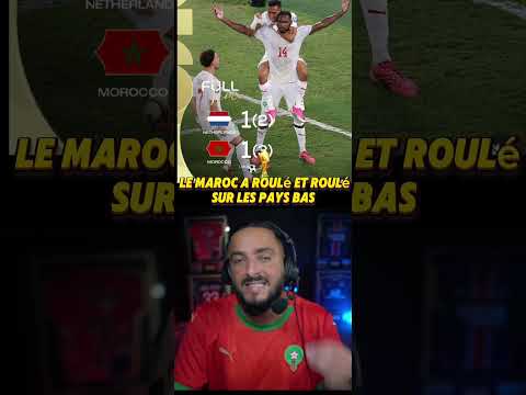 Le Maroc 🇲🇦 a roulé sur les pays bas en coupe du monde 2026 #worldcup #fifacwc #morocco #fifa2026