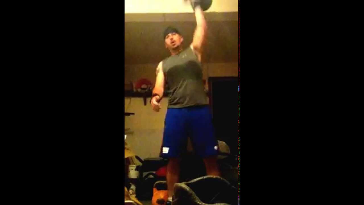 3 minute snatch set 20kg bell