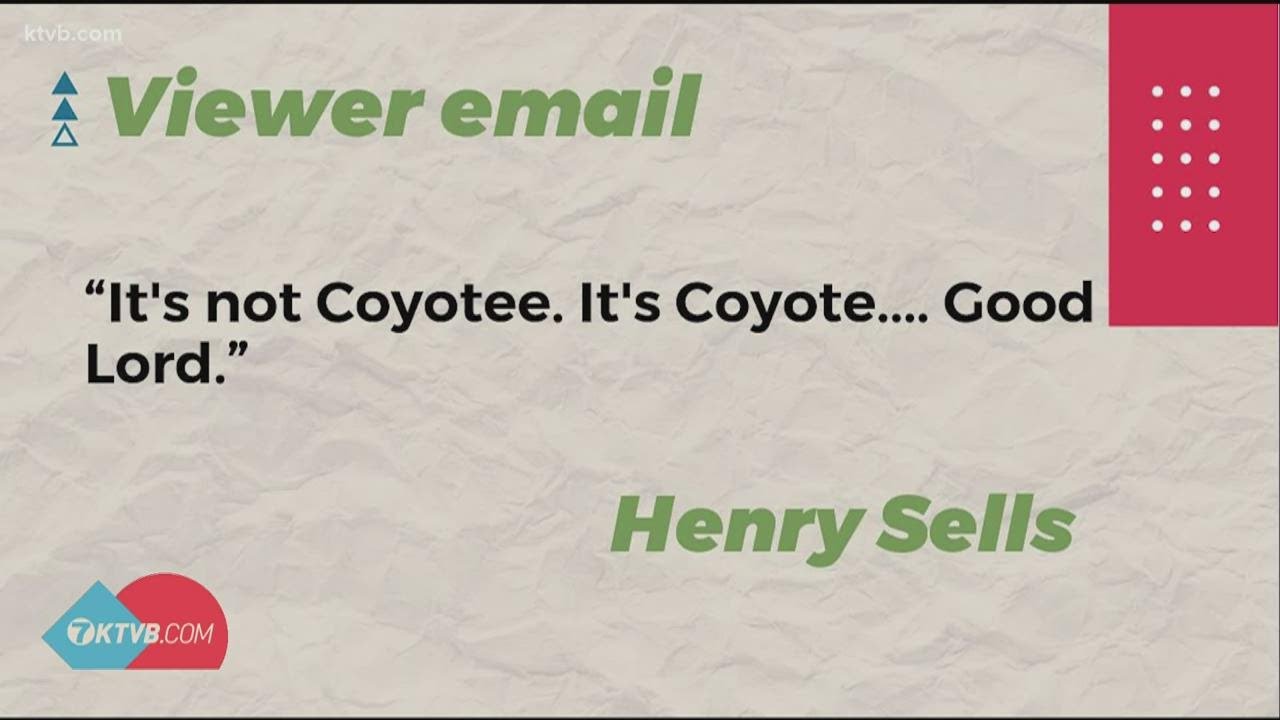 How Do Southerners Say Coyote?