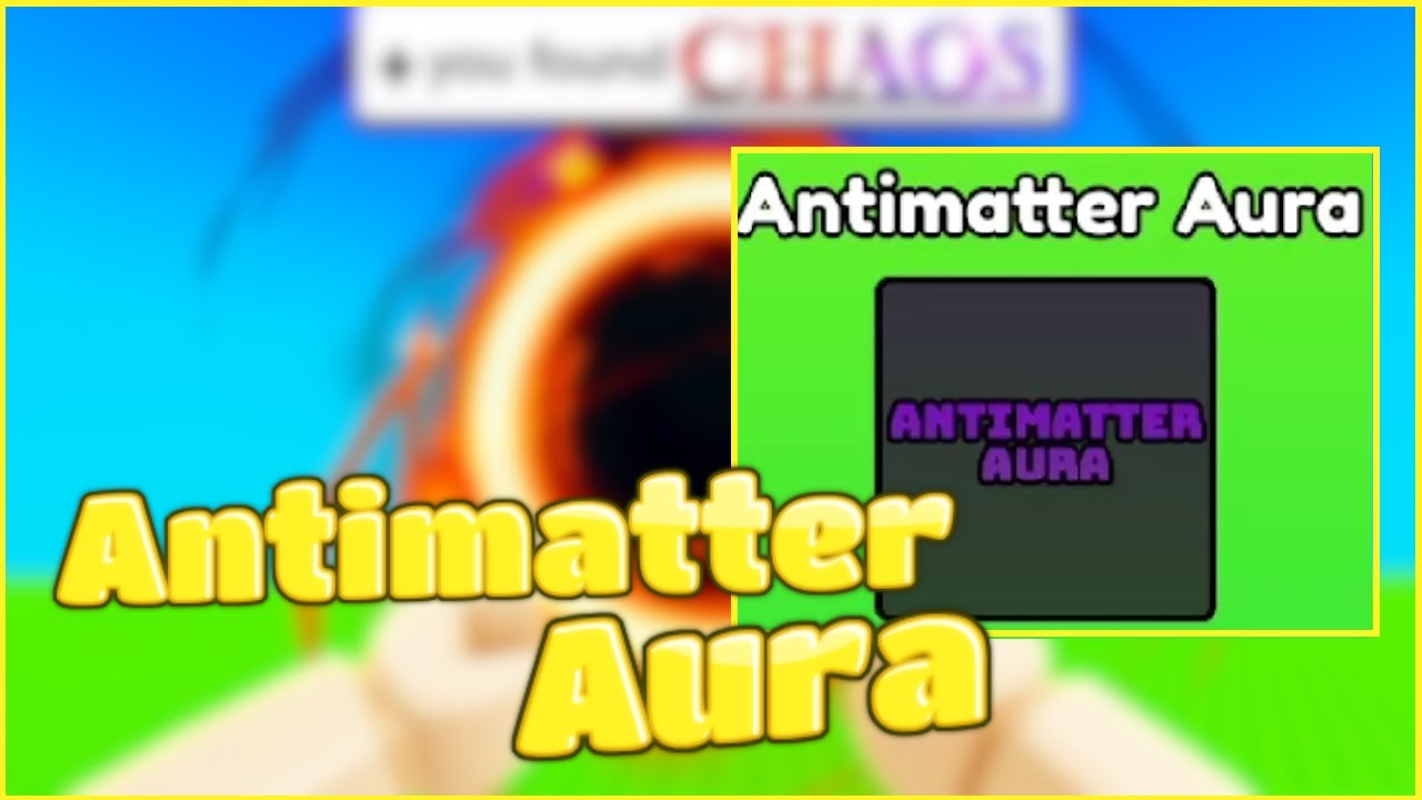 How To Find The Antimatter Aura Roblox Find The Auras YouTube 