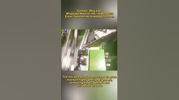 Furniture screw thread rolling machine #fasteners