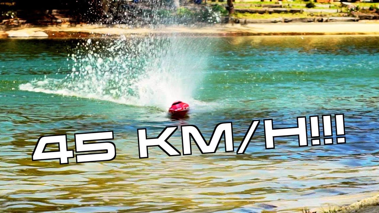 Joysway 8209 Super Mono X 2.4Ghz Brushless RC Racing Boat - YouTube