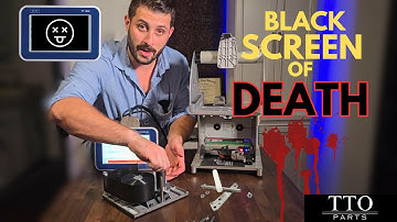 BLACK TOUCHSCREEN Rescuing Videojet DataFlex 6530 from Technical Turmoil!