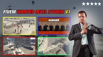 Fivem Wanted Level System V1 - Fivem Script : FiveM ESX Scripts