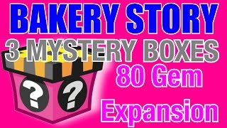 Bakery Story: 3 Mystery Boxes and 80 Gem Expansion! screenshot 1